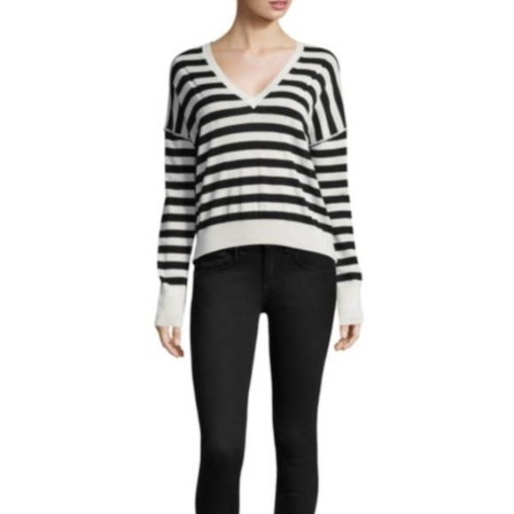 rag & bone Sweaters - ***SOLD*** Rag & Bone Bevan Striped Merino Sweater